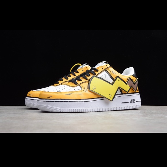 ❌SOLD OUT❌ Custom Pikachu AirForces - Picture 4 of 5